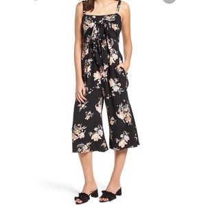 Somedays Lovin Hypnotic Blooms Crop Jumpsuit